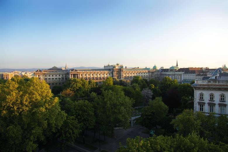 Die Hofburg als beliebtes Besichtigungsziel 