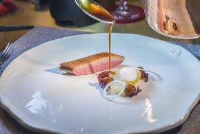 Entenbrust-Zwiebel-Dirndl beim Chefs Table 