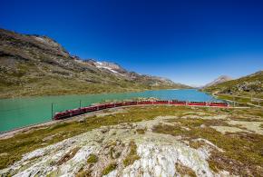 Der Bernina beim Largo Bianco